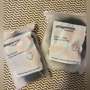 ShaperMint black bikini, size XL, full coverage, control